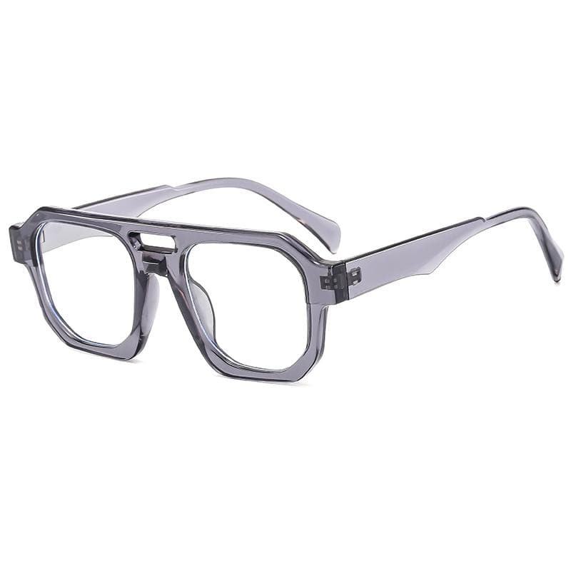 New Retro Pilot Sunglasses Men Women Fashion Minimalist Design Outdoor Anti UV Protective Glasses Double Beam