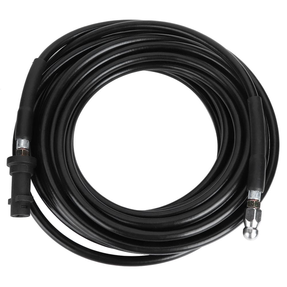 15m High Pressure Cleaning Hose Sewer Drain Pipe Cleaning Tool Fit for Karcher K Series white