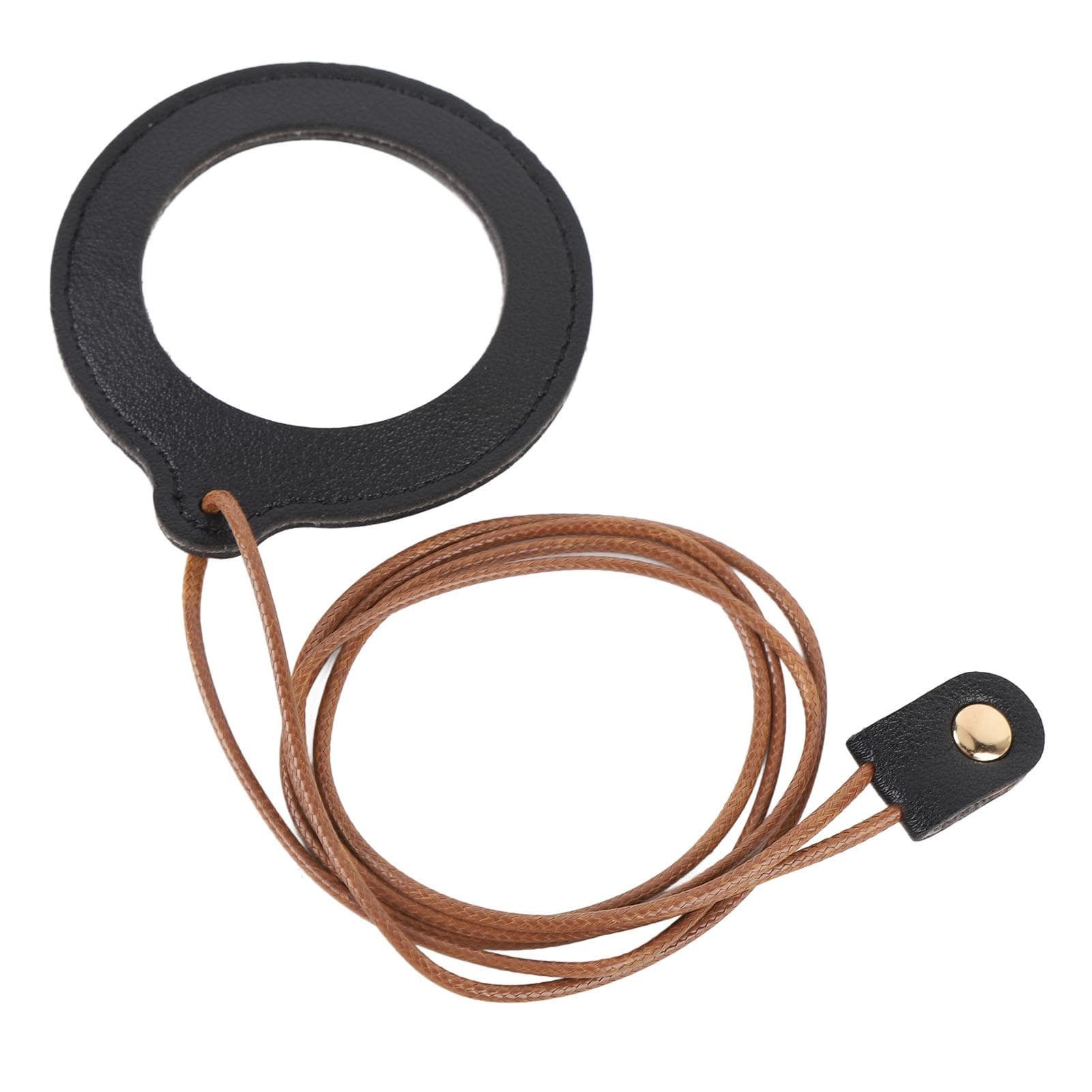Neck Wear Magnifying Glass Solid Color Adjustable Neck Magnifier 3X Magnification Portable black