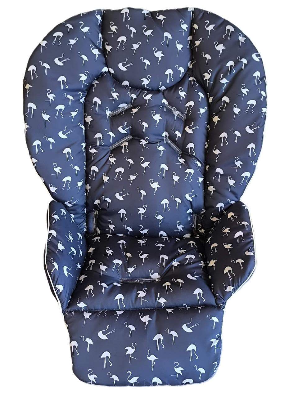 Chicco Polly highchair waterproof cover with pattern, water-repellent highchair insert one size