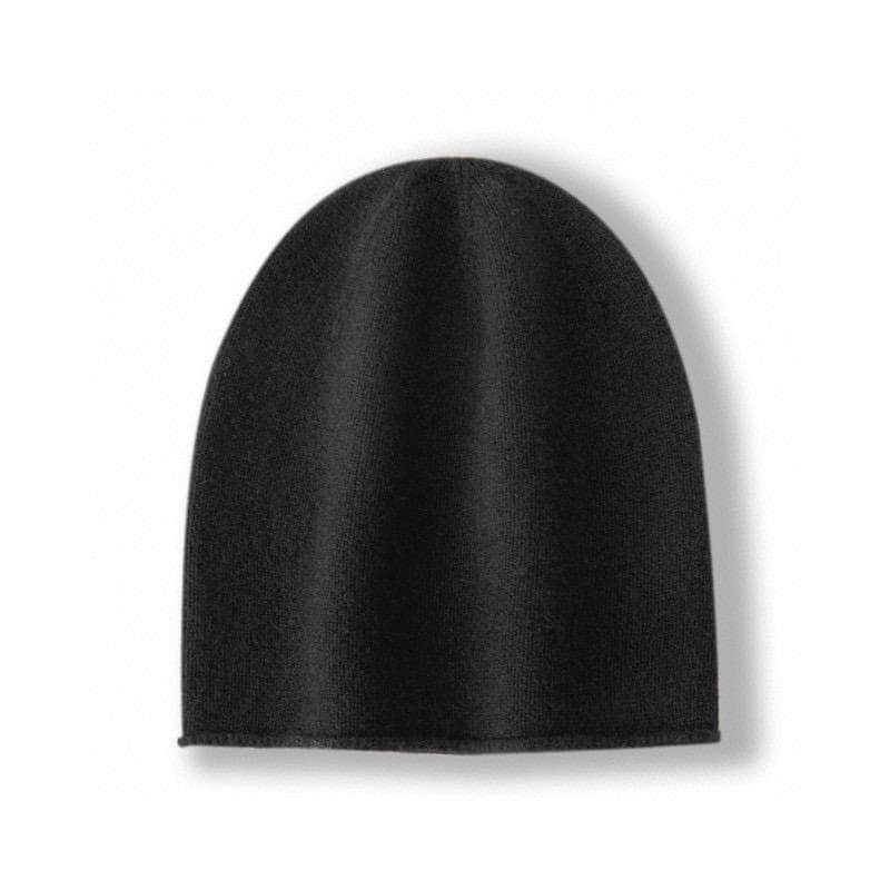 Cashmere hat, Qinghe cashmere, one size, M70 dark brown