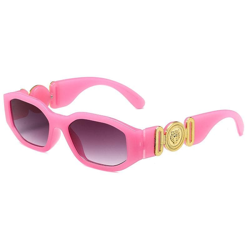 New Oval Cat Eye Sunglasses Women Luxury Brand Small Frame Vintage Style Shades for Female Fashion As the picture shown