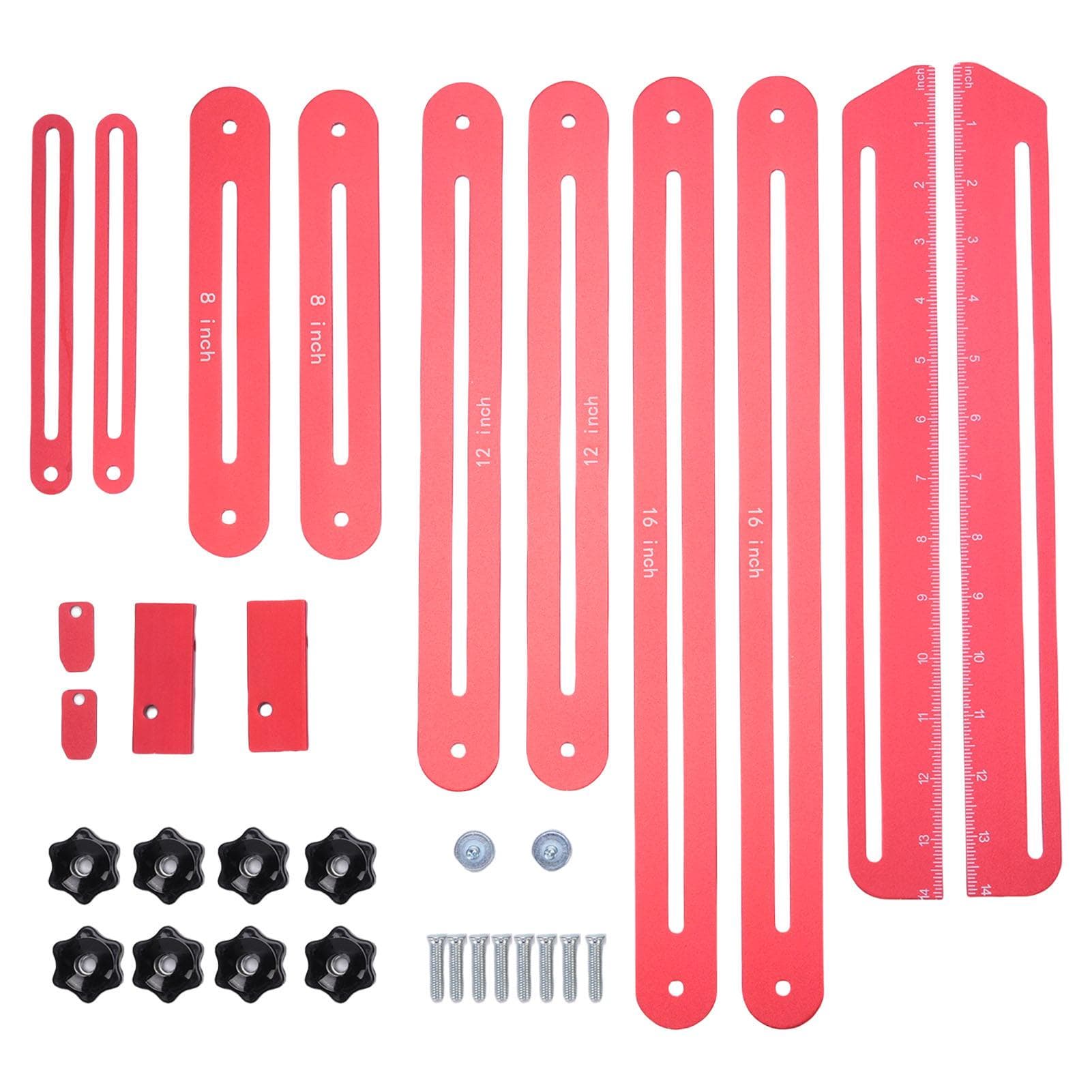 Stair Tread Gauge Aluminum Alloy Stair Tread Template Tool for Home DIY Renovation and Professional