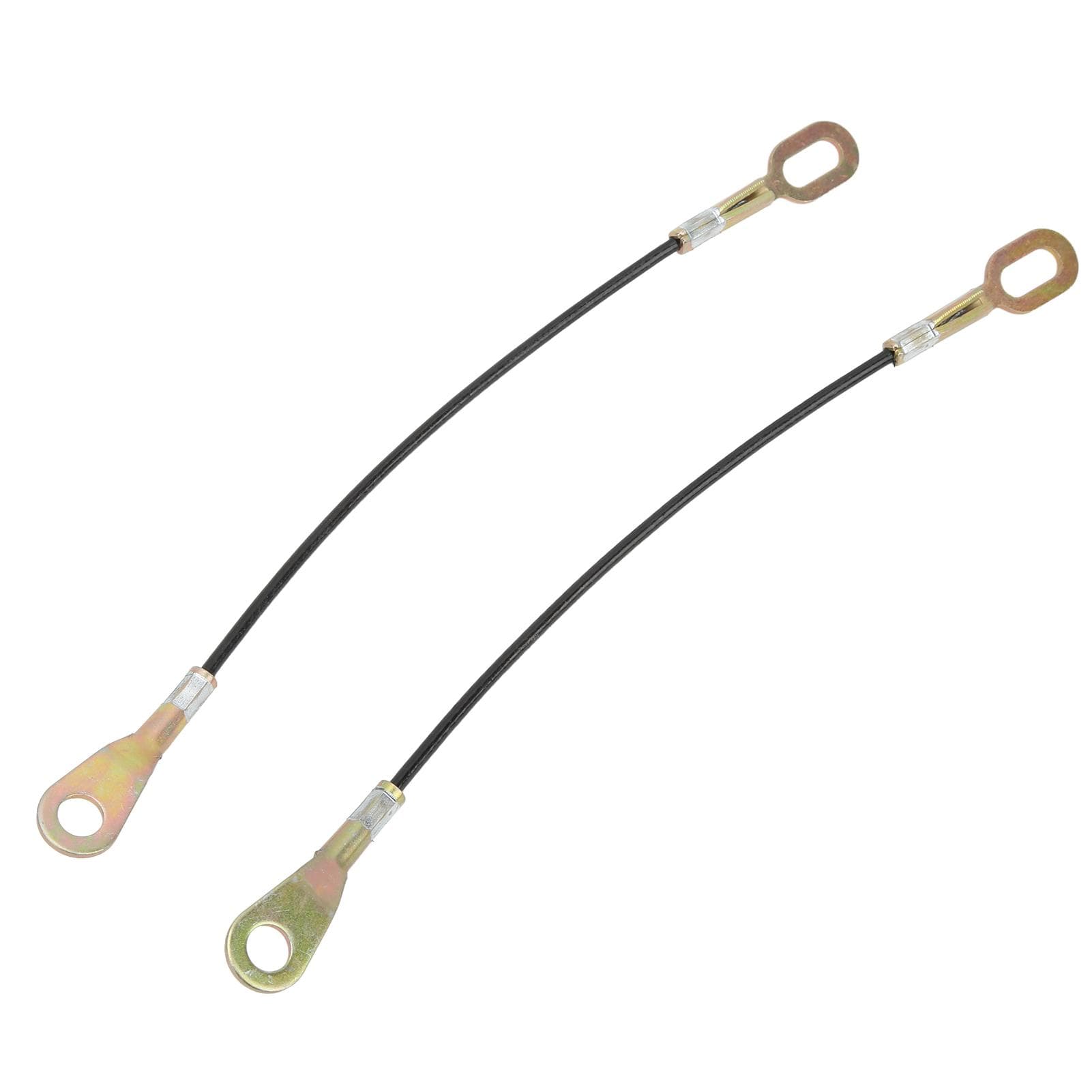 2PCS Rear Tailgate Cables Straps Set Replacement for Mazda B2300 Pickup Truck 1994?2010