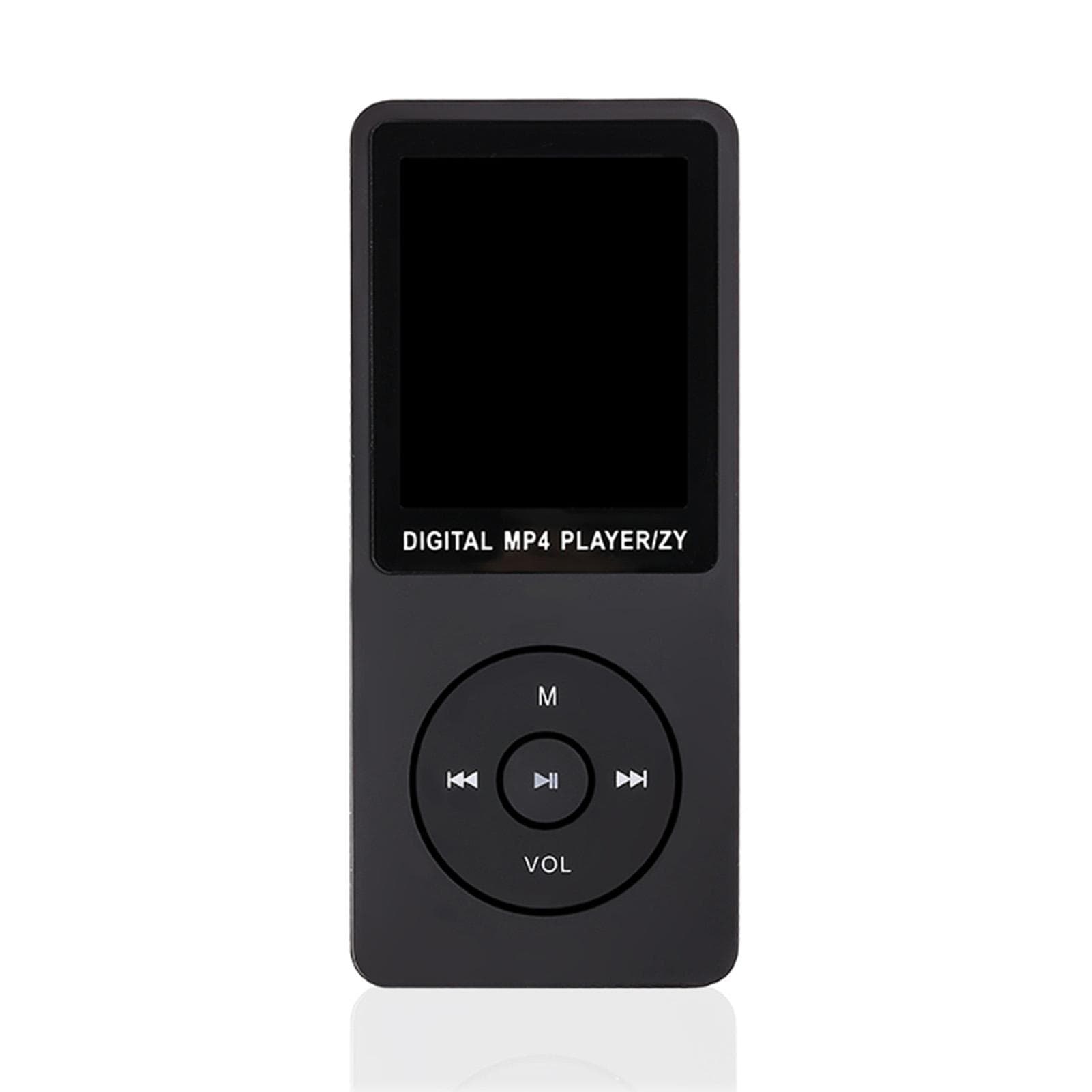 MP3 Player 64 GB Music Player 1.8     Screen Portable MP3 Music Player with FM Radio Voice Recorde black