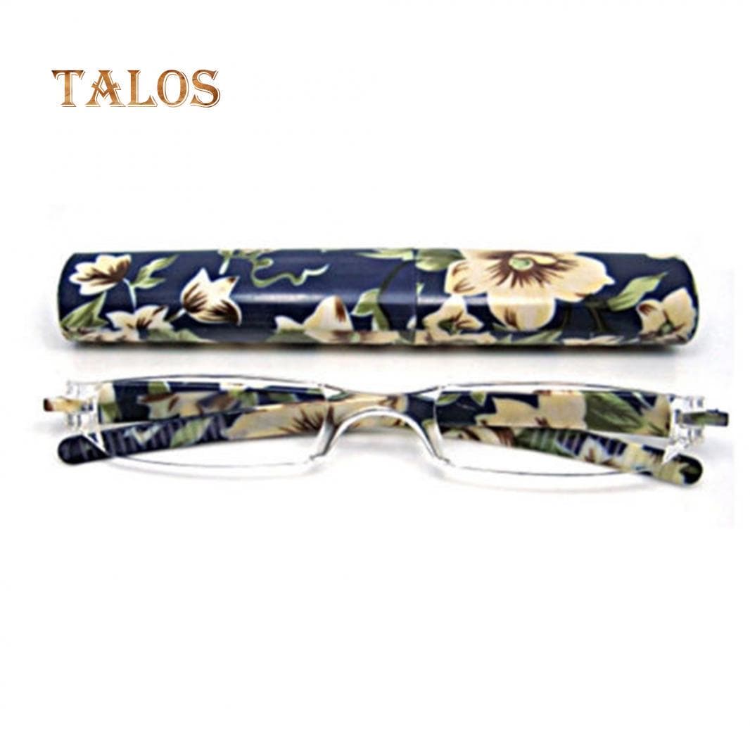 Men Women Fashion Mini Floral Reading Glasses Frames +1.00 to +4.00 Strength Accessories 3