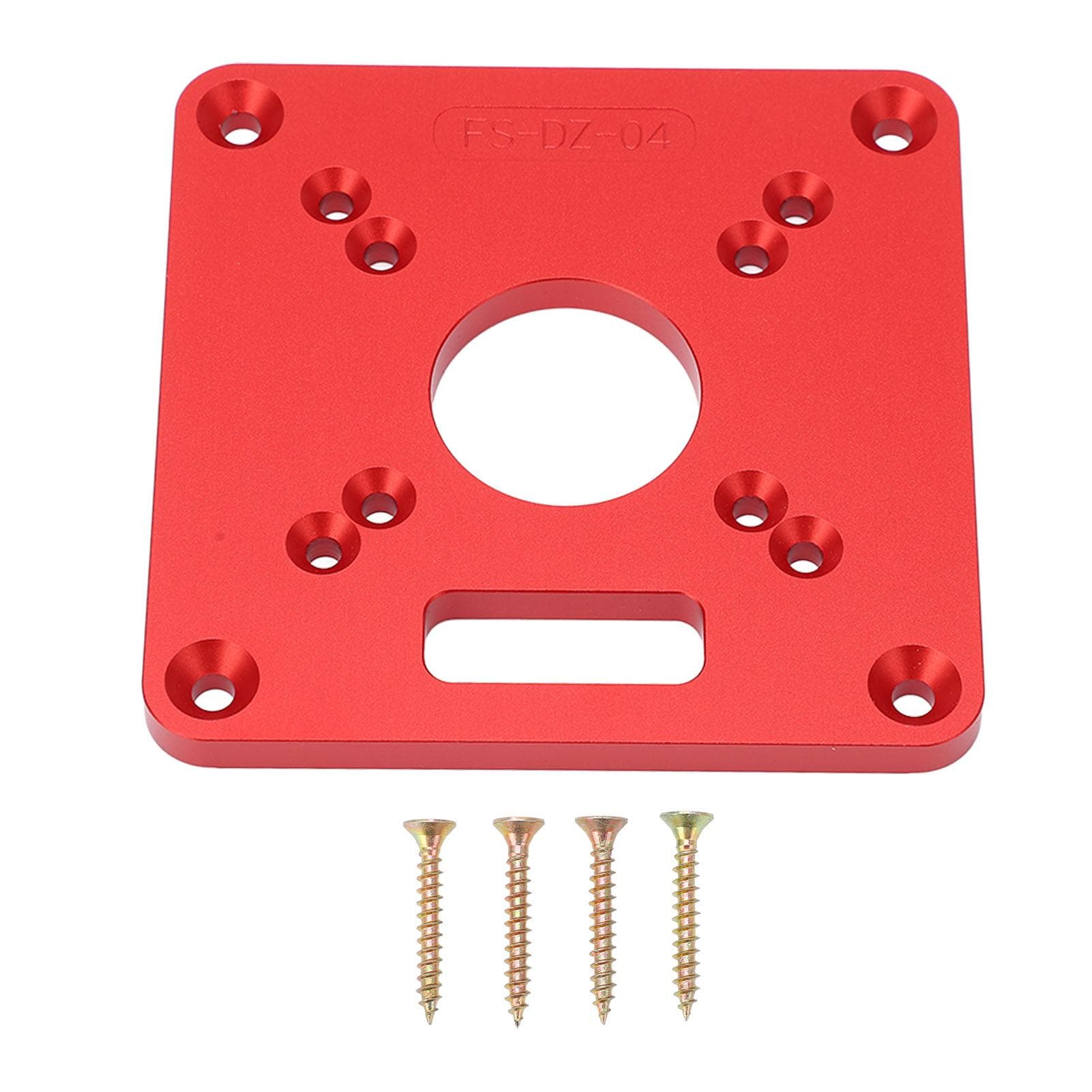 Router Table Insert Plate Universal Aluminum Trimming Machine Flip Board for Woodworking Bench