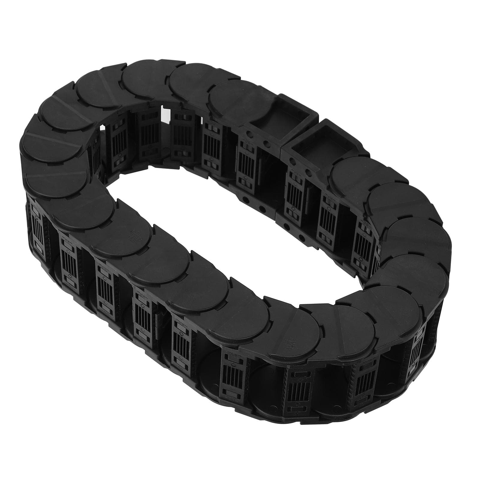 Cable Drag Chain Low Noise Series Nylon Wire Carrier Detachable Assembly 0.7 MeterD30 x 50