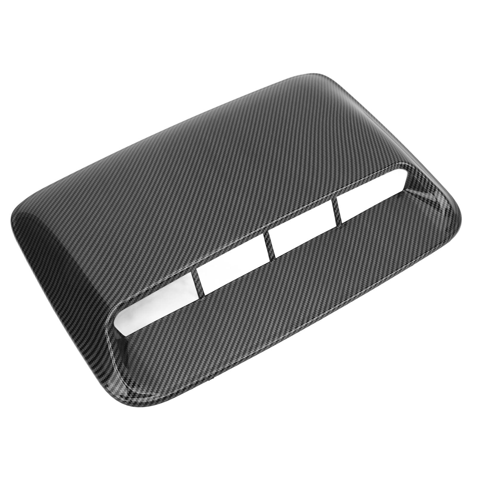 Car Vent Hood Decorative Universal Air Flow Intake Cover ABS Scoop Bonnet Accessory