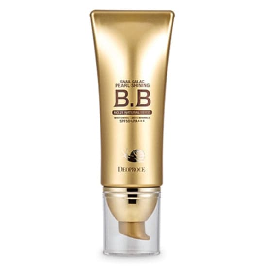 Deoproce Snail Galac-Tox Pearl Shining BB No.21/No.23 SPF50+ PA+++ 40g No.21