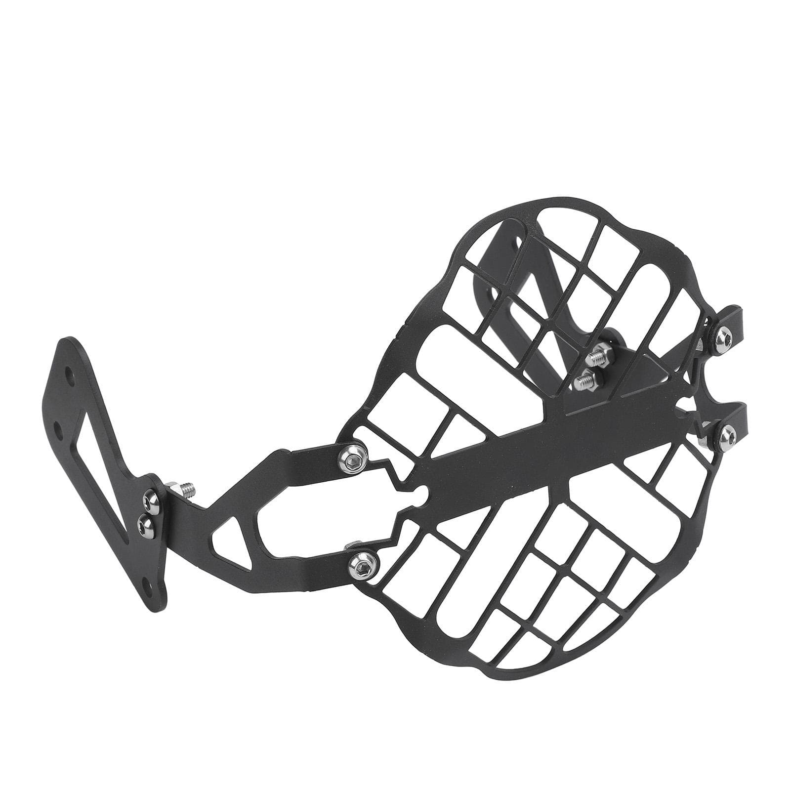Motorcycle Front Headlight Guard Grille Aluminum Alloy Weather Proof Headlamp Grille Cover