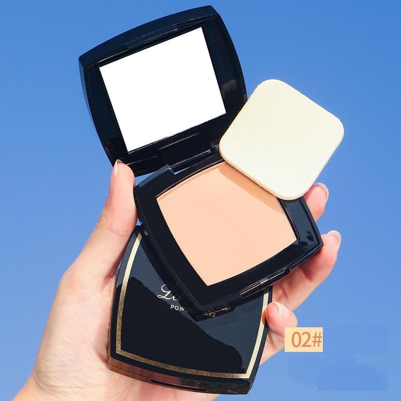 Wet and Dry Use Fixing Powder Loose Powder Oil Control Lasting Non-removal of Makeup Natural Foundation Concealer Make-up Loose Powder 02#natural color