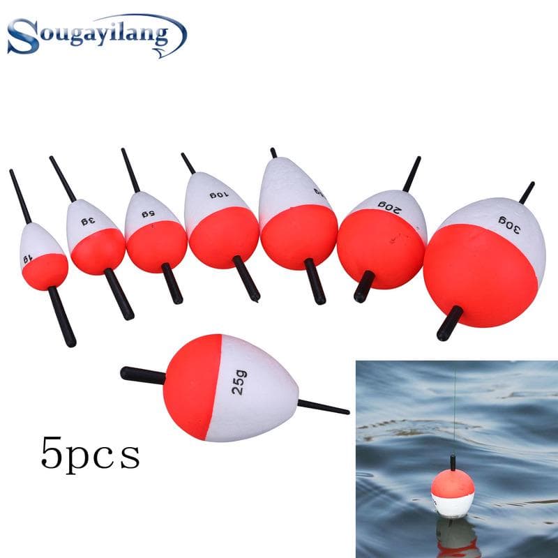 Fishing Floats 5pcs/set Fishing Floats Set Sea Fishing Floats Stick Fishing Tackle Accessories 5pcs 10g