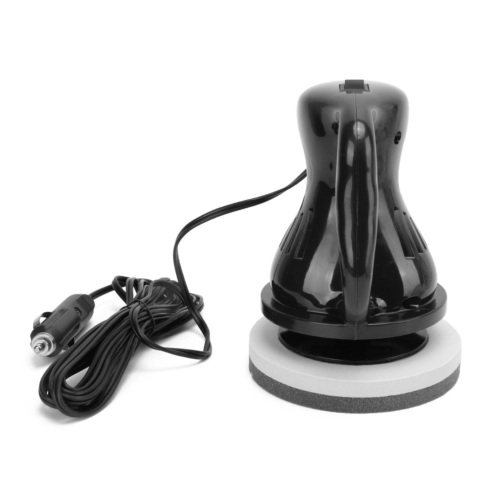 Car Power Polishing Waxing Machine Tool Set 12V 40W Portable Replacement for Home OutdoorBlack