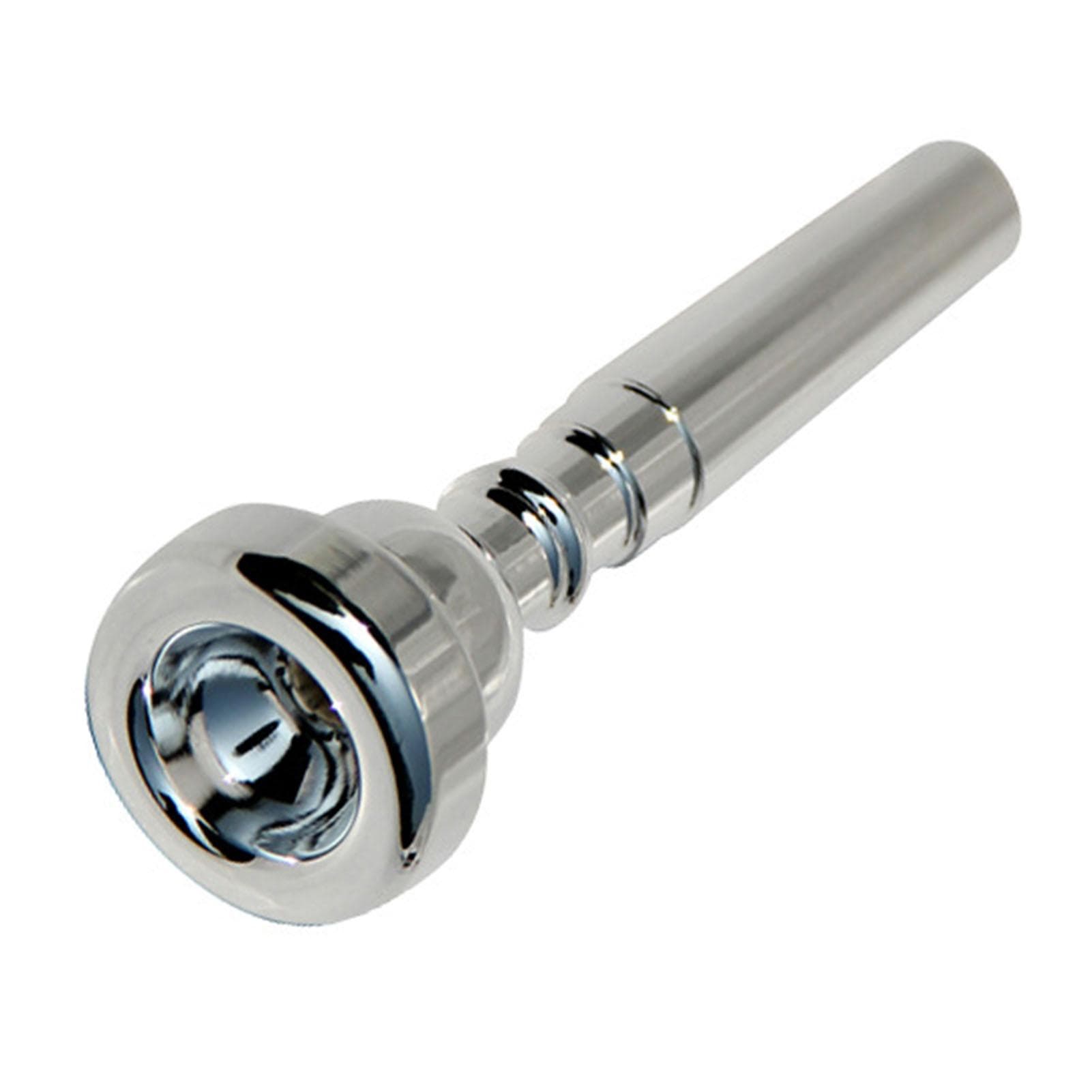 7C Trumpet Mouthpiece Silver Plated Copper Rustproof Smooth Surface Trumpet Accessories for