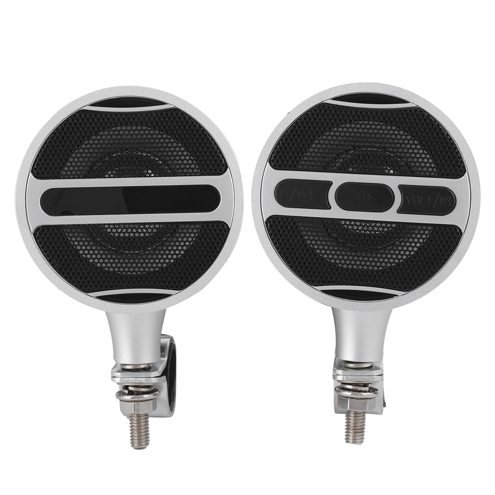 12V Motorcycle Speaker Waterproof Bluetooth Stereo Sound MP3 Music Player FM Radio for 2230mm