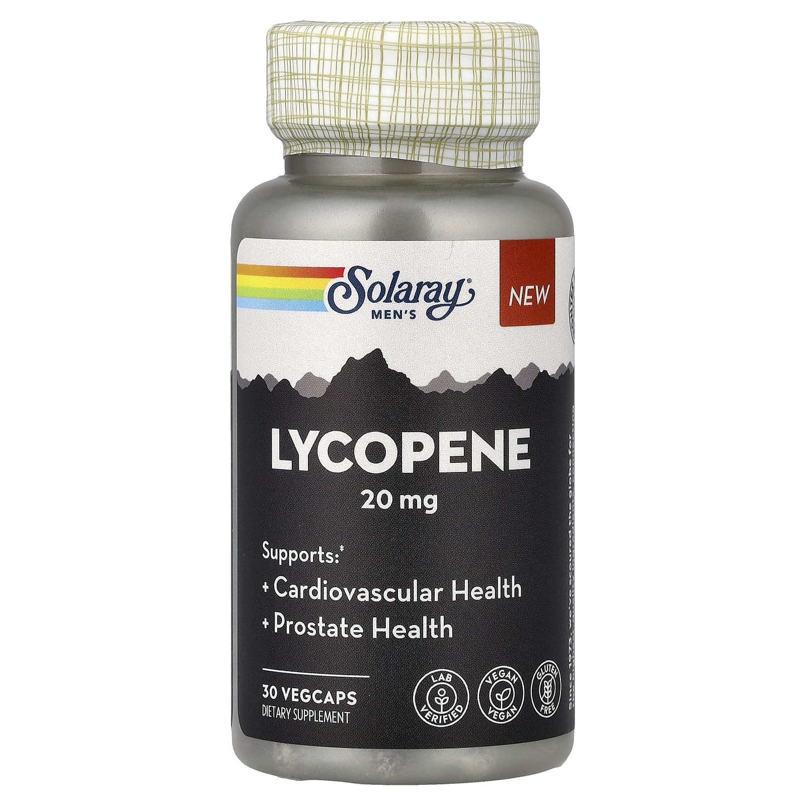 Solaray, Lycopene for Men, 20 mg, 30 Veggie Capsules
