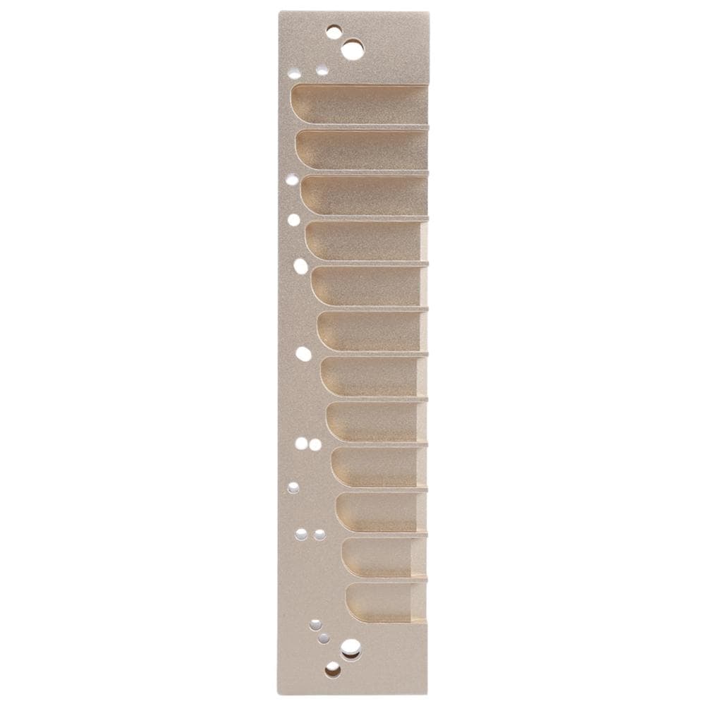 Harmonica Comb 12?Hole Chromatic Scale for HOHNER 270D Original 270 LA12 TOOTS Reed PlateSilver gold