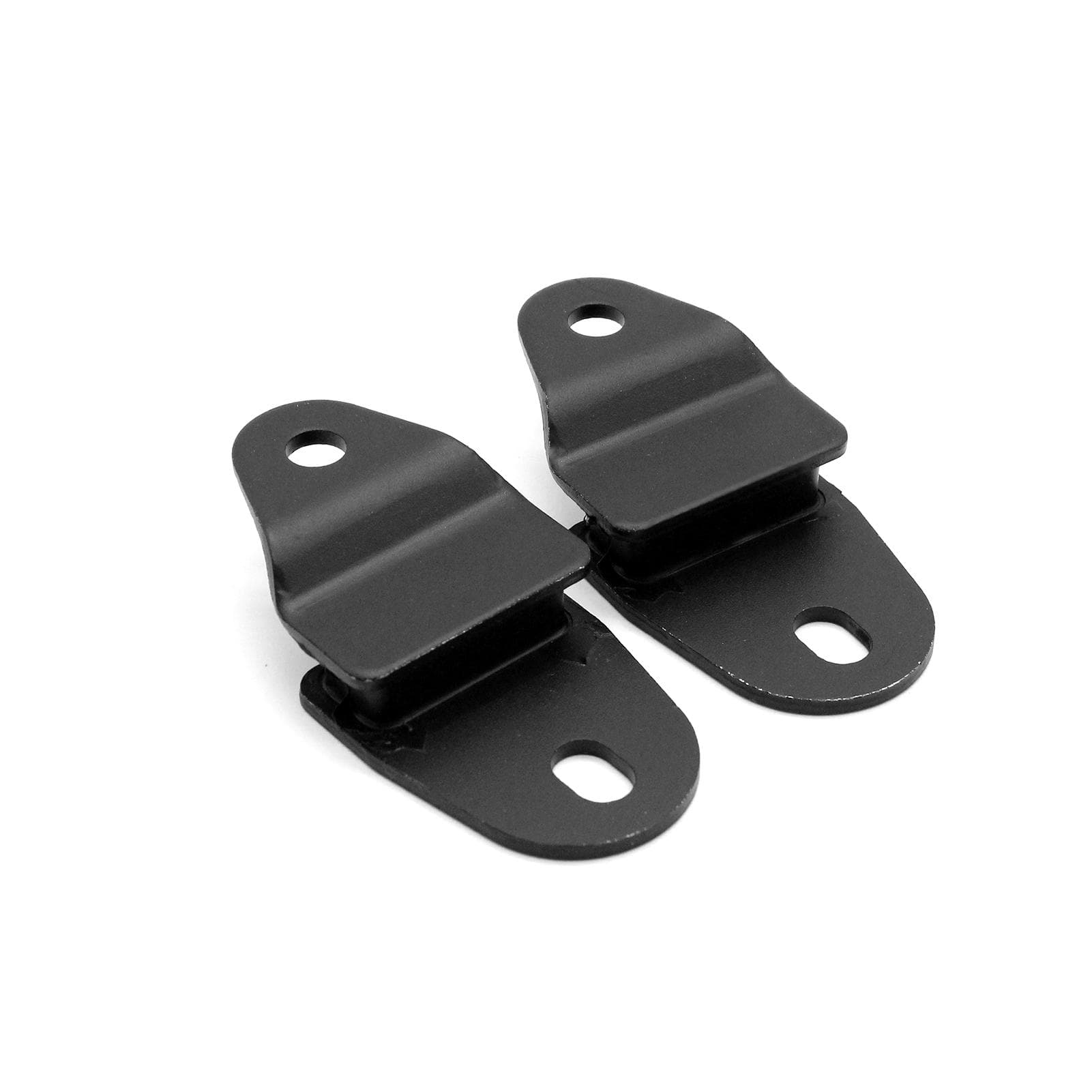 Exhaust Muffler Stays Mounts Hangers Replacement for Yamaha Banshee 350 YFZ350 1987-2006 2pack black