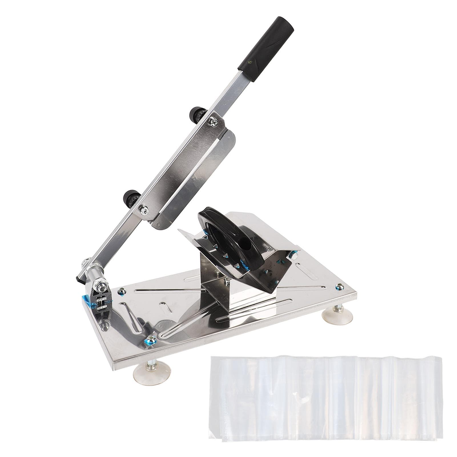 Manual Frozen Meat Cutter Mutton Ham Beef Cutter Cutting Machine Stainless Steel Frozen Meat L