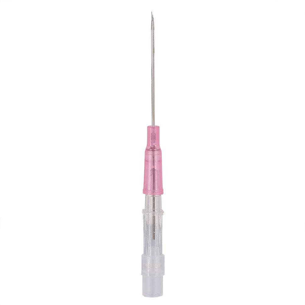 5PcsBag Body Tattoo Piercing Sterilized Disposable Hollow Needle 20G 20G pink