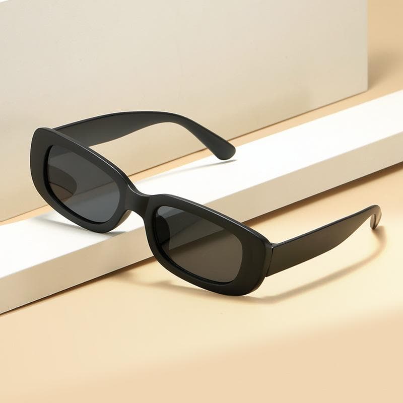 Trendy Vintage Small Sunglasses Women Men Square Green UV400 Sun Glasses Hip Hop Designer Brand Eyewear