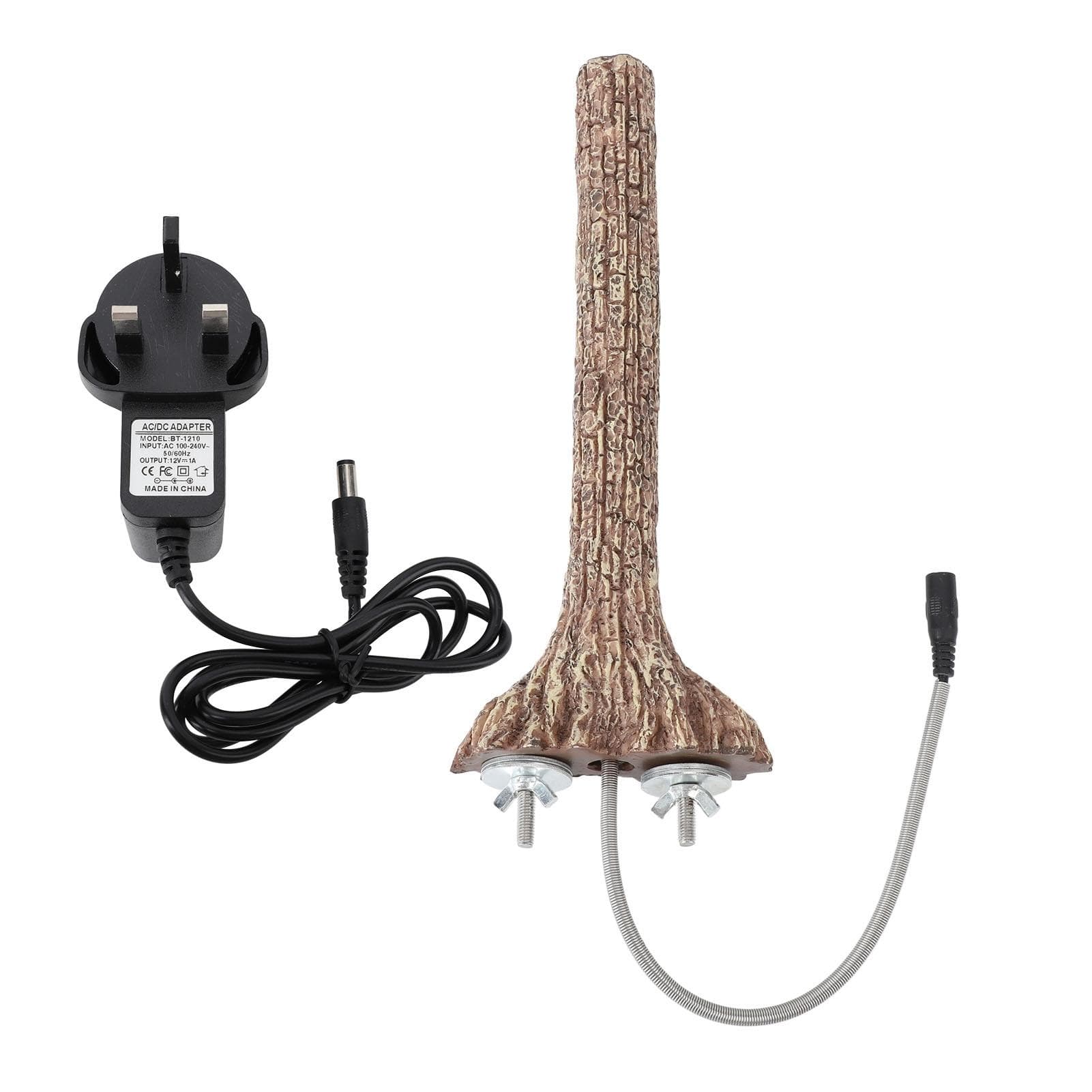 Adjustable Temperature Heated Bird Perch 5W Thermostatic Control Heated Bird Perch for Parrots