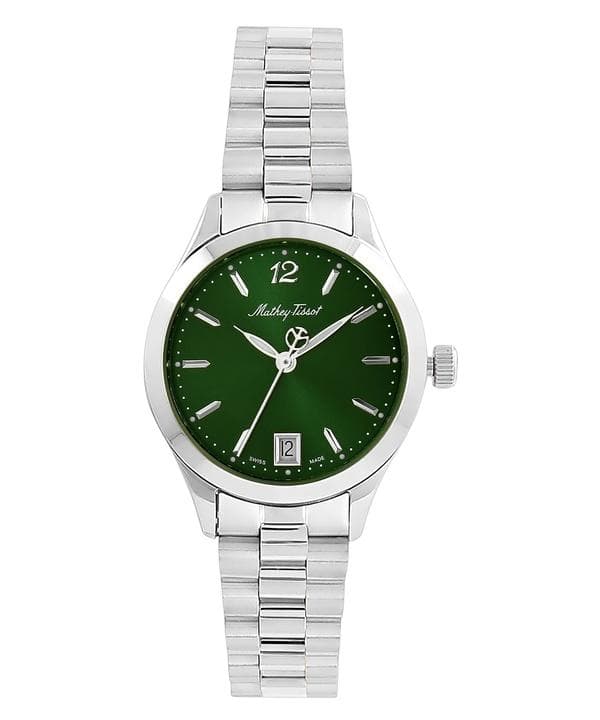 Mathey-Tissot Urban Stainless Steel Green Dial Quartz D411MAV Women's Watch green