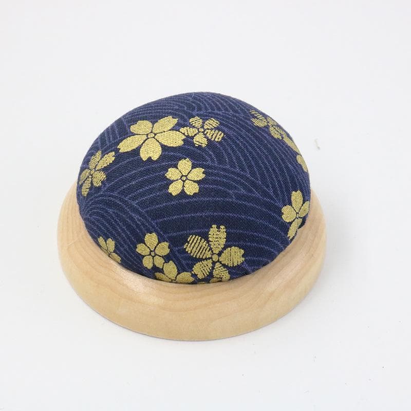 Poolin Pin Cushion for Sewing and Embroidery DIY Handcraft Multi Color Needle Storage Pin Holder Handmade Healthy Pincushion CHINA dark blue
