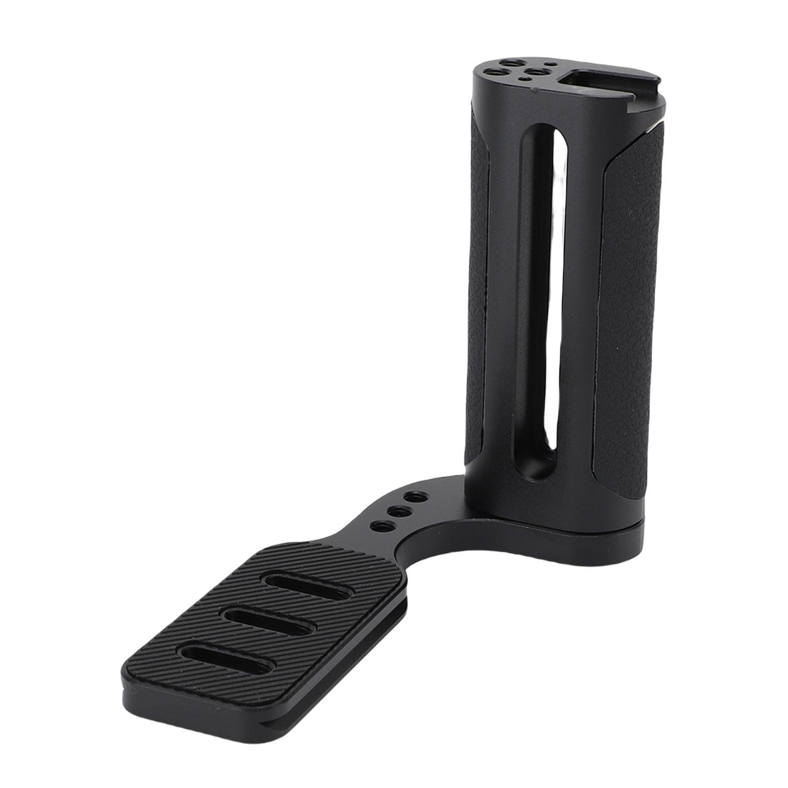 Universal Left Handle for Mirrorless DSLR Camera Side Grip and L Bottom Plate 14 Inch Thread Hole