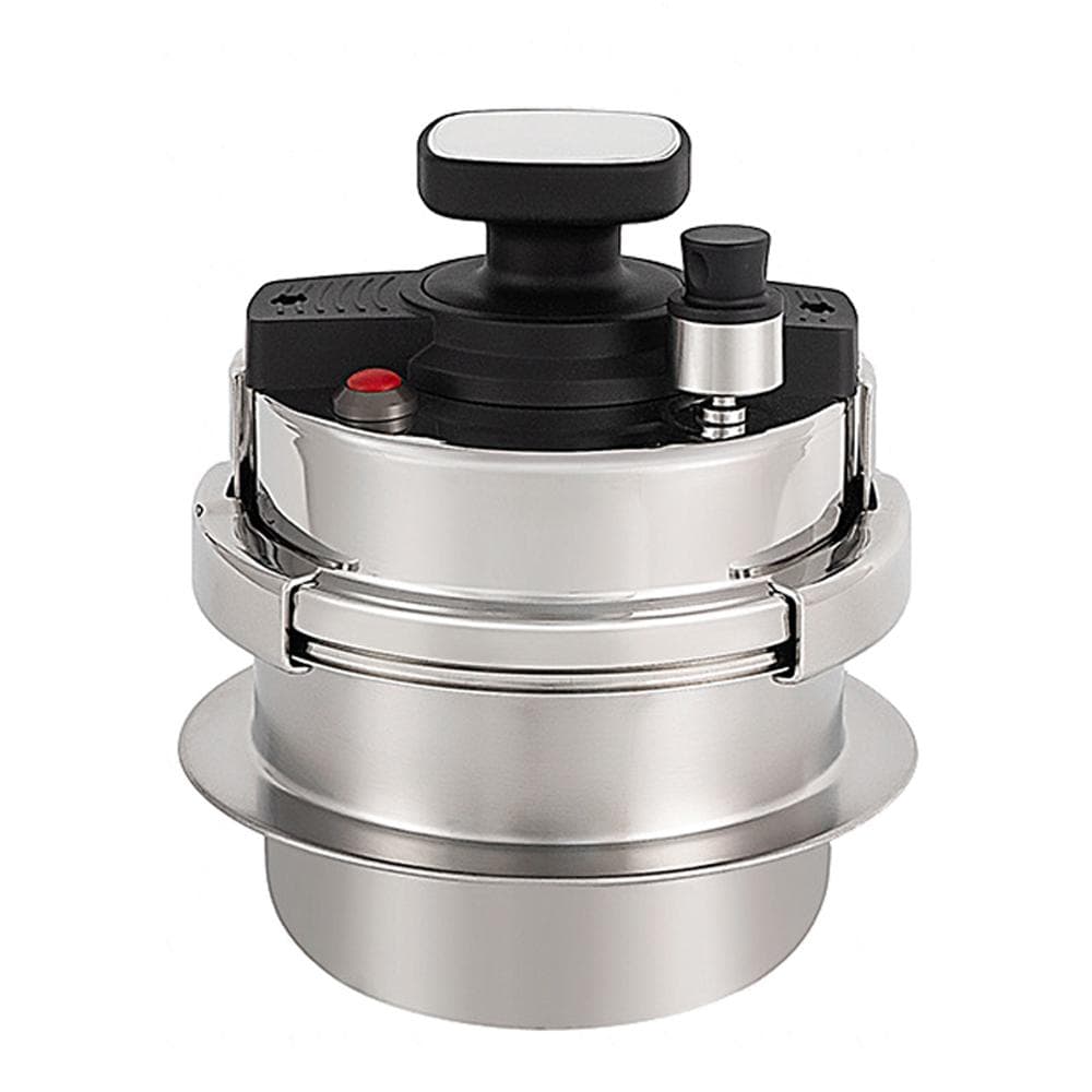 Outdoor Portable Pressure Cooker 1.6L Self-Driving Camping Vehicle Pressure Cooker Kitchen Cookware Knob switch