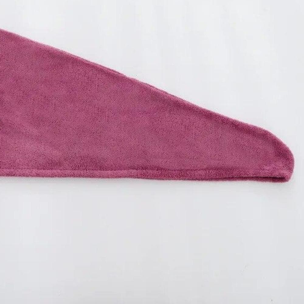 1pcs Women Girl's Magic Microfiber Shower Cap Towel Bath Hats for Women Dry Hair Cap Quick Drying Soft for Lady Turban Head 25*65cm purple