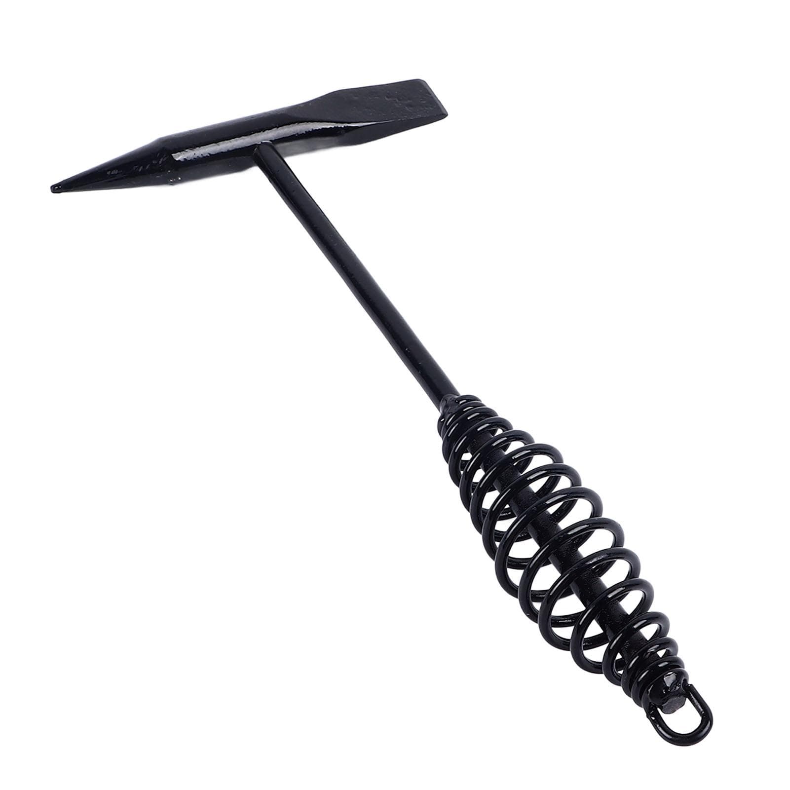 Welding Chipping Hammer Shock Reduction Steel Slag Removal Hammer Tool with Coil Spring Handle