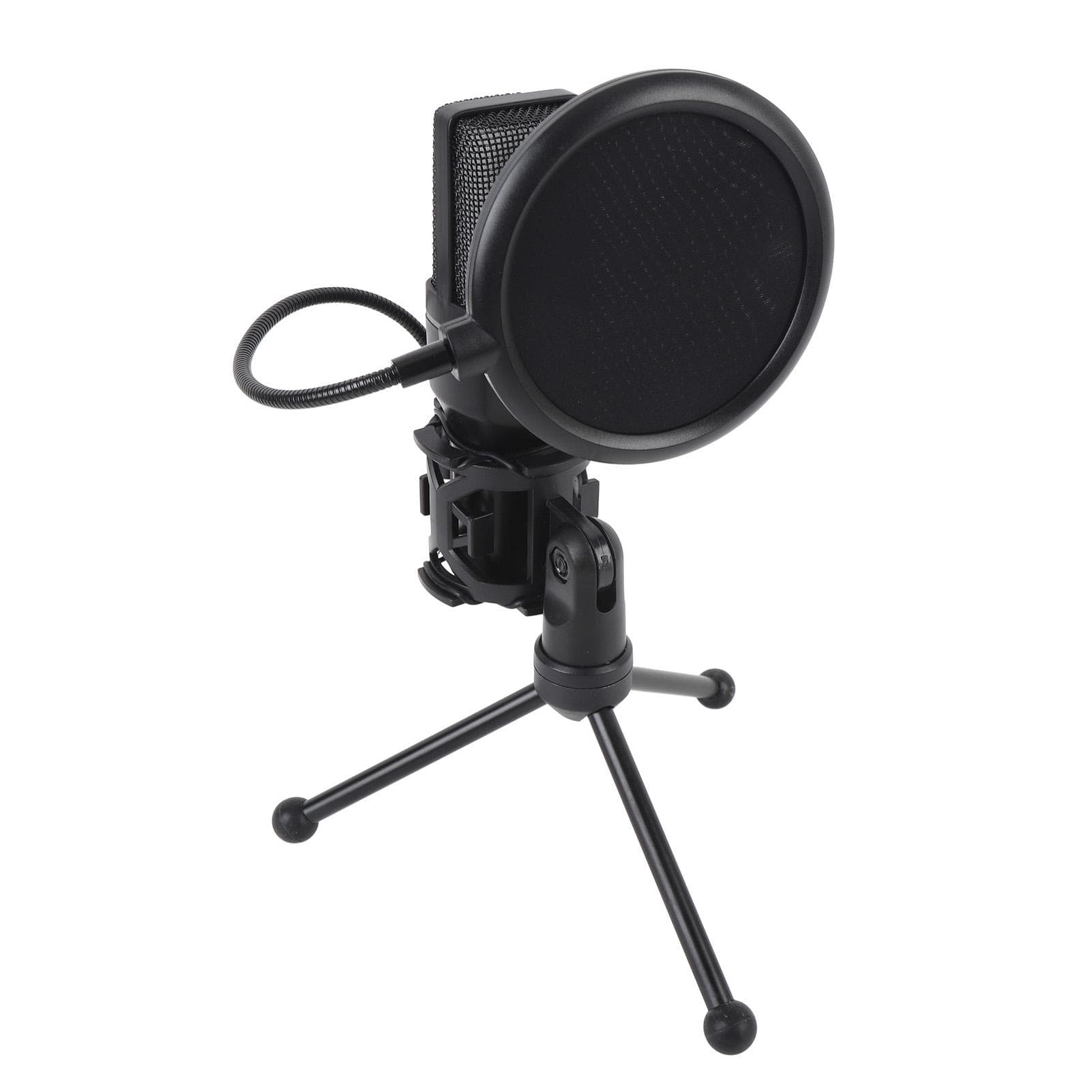 Wireless Gaming Microphone 2.4G Wireless USB Microphone Noise Reduction Gaming Microphone with RGB