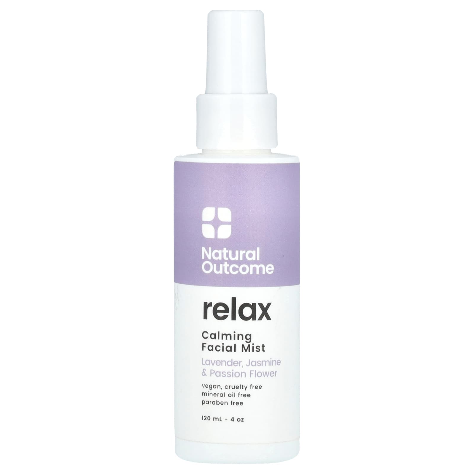 Natural Outcome, relaxation, calming facial mist, 120ml (4oz)