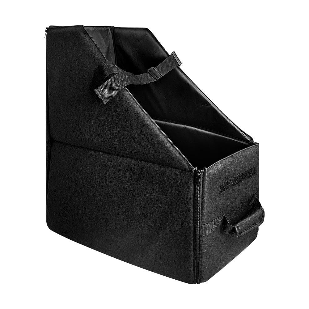 Folding Bicycle Storage Box Car Trunk Storage Box Foldable Bike Storage Container No Dust-proof Cover black