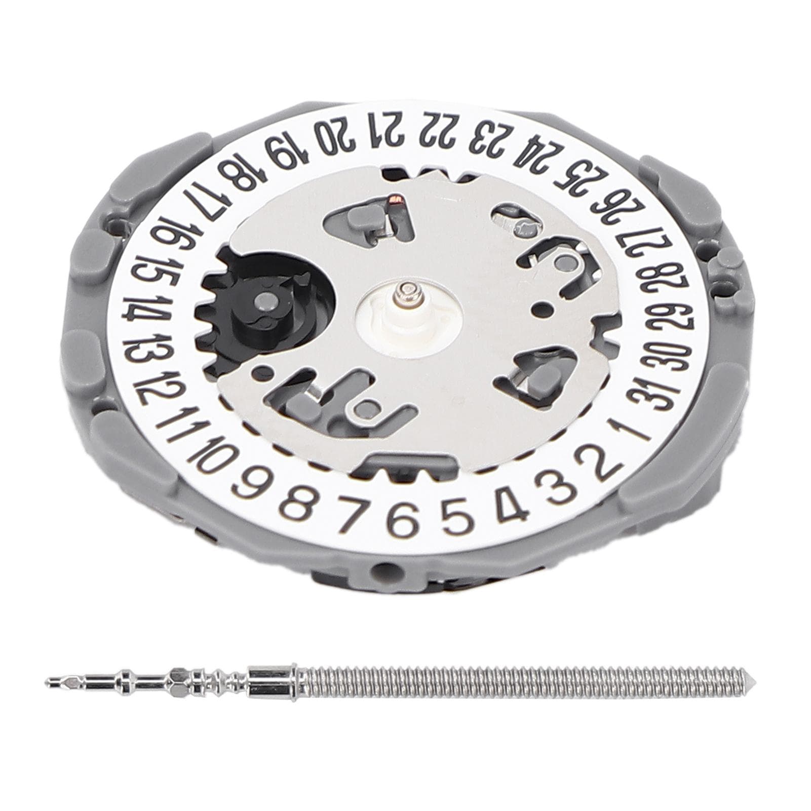 VJ24 Calendar Watch Movement Alloy Replacement Movement Watch Repair Parts Accessory