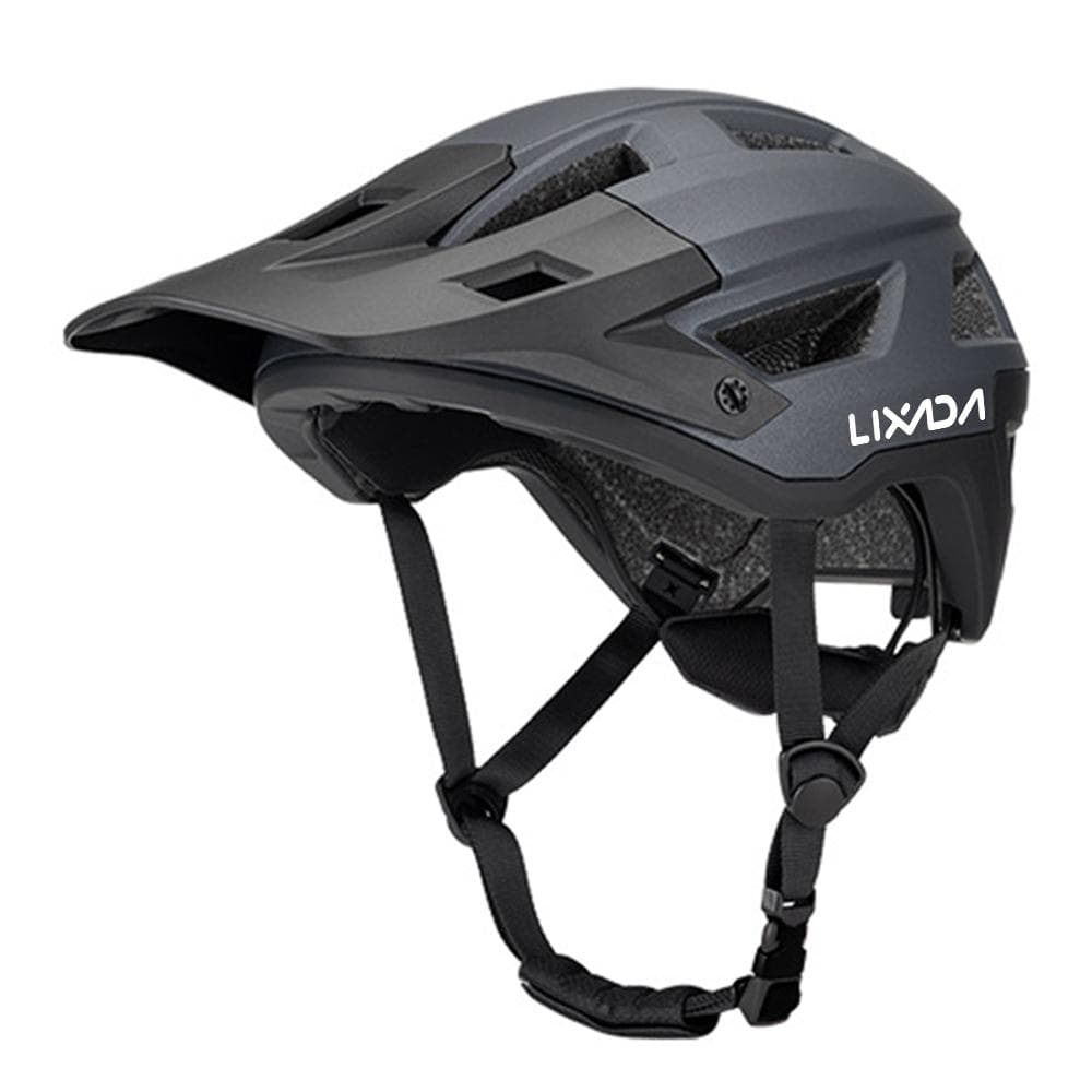 Bike Helmet for Men and Women Mountain Helmet Road Bike Helmet 55-61cm Adjustable Dial Removable black