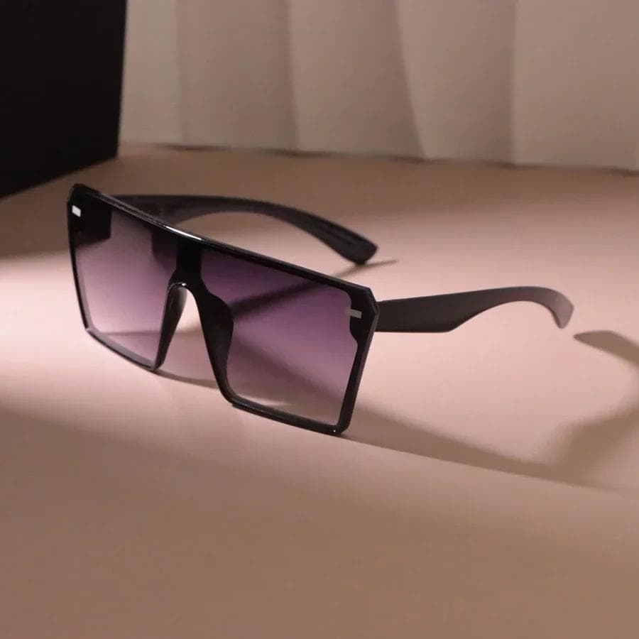 Vintage Square Sunglasses Women Men Retro Mirror Rectangle Punk Fashion Sun Glasses Unisex Outdoor Frame Oculos De Sol Other