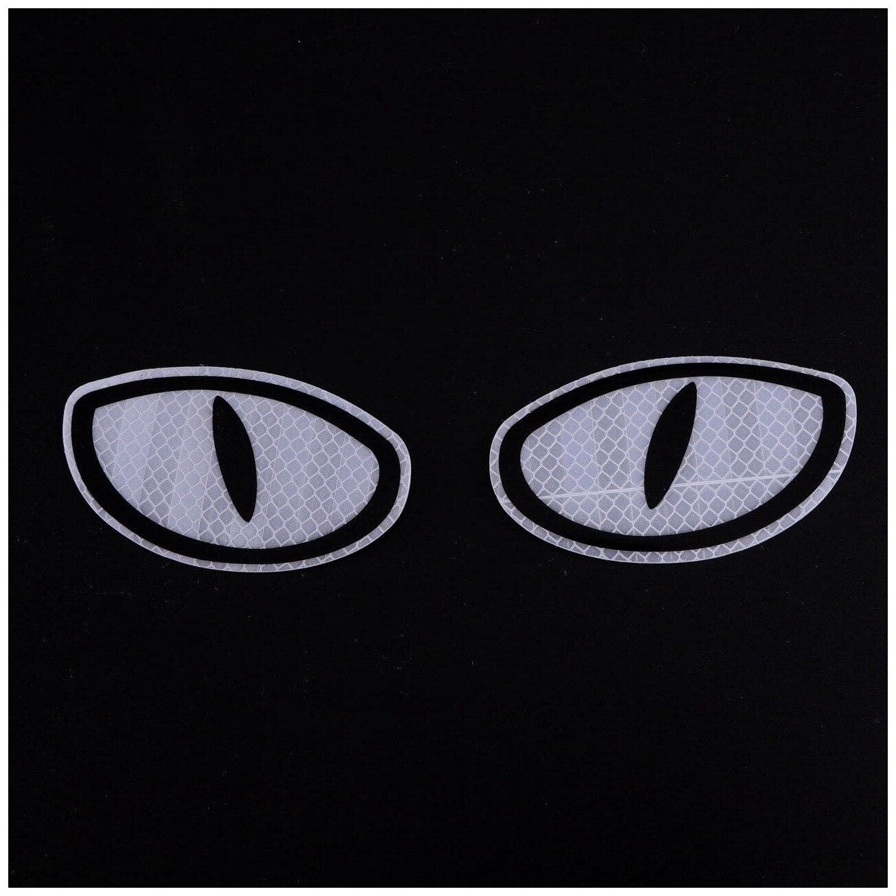 2Pcs/1 pair Car Safety Warning Reflective Tape Sticker Auto Reflective Sticker Car Sticker Reflective Strips Auto Bike Motorcycle 10.3CM*6CM