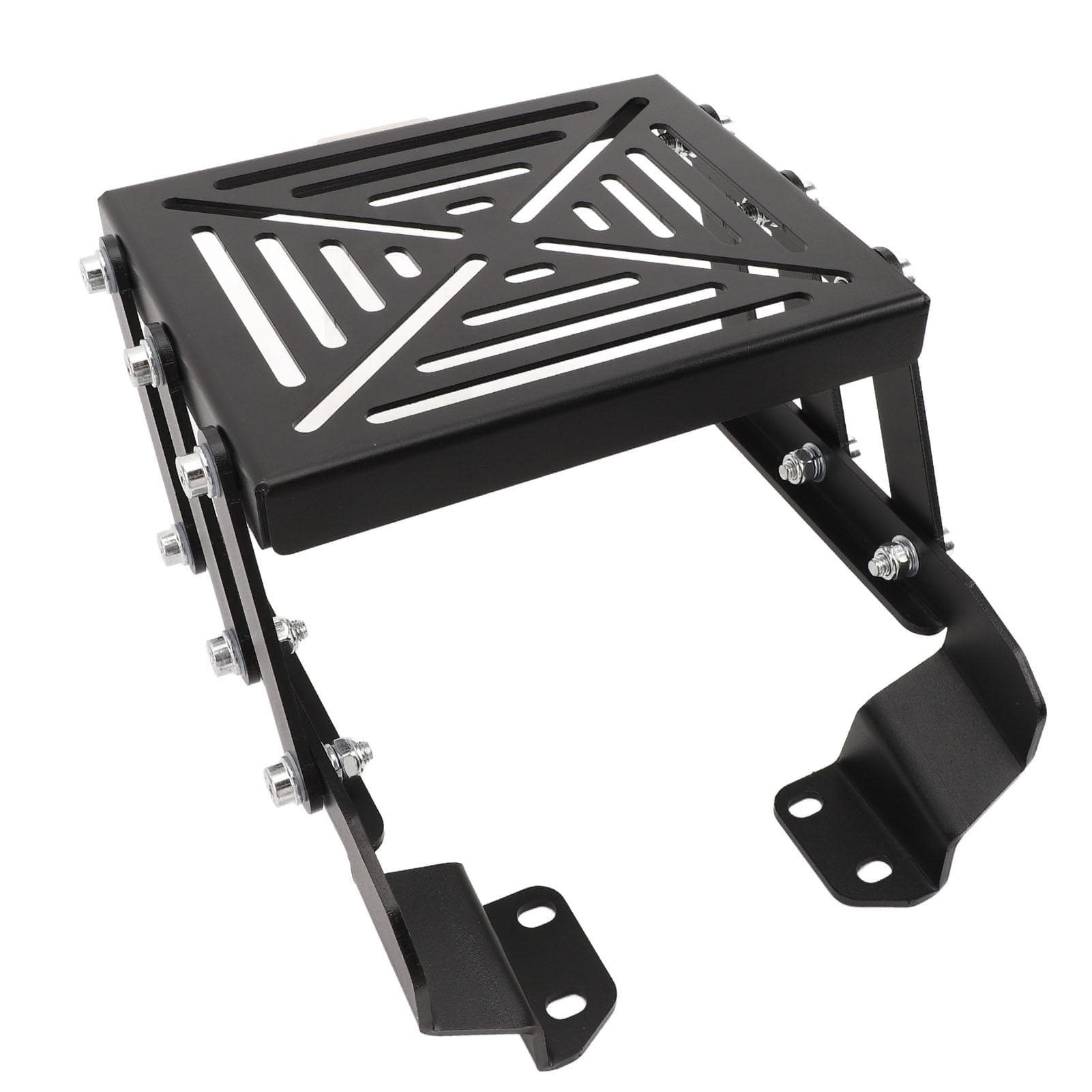 Motorcycle Rear Rack Aluminium Alloy Foldable Rear Cargo Carrier Bracket for LC135 V2 V3 V4 V5 V6
