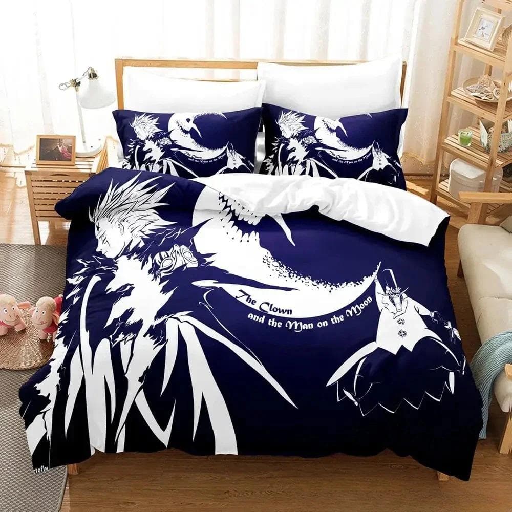New D.Gray-man Bedding Set Single Twin Full Queen King Size Bed Set Adult Kid Bedroom Duvet cover Sets Anime parure de lit Bed EU Single 135x200cm