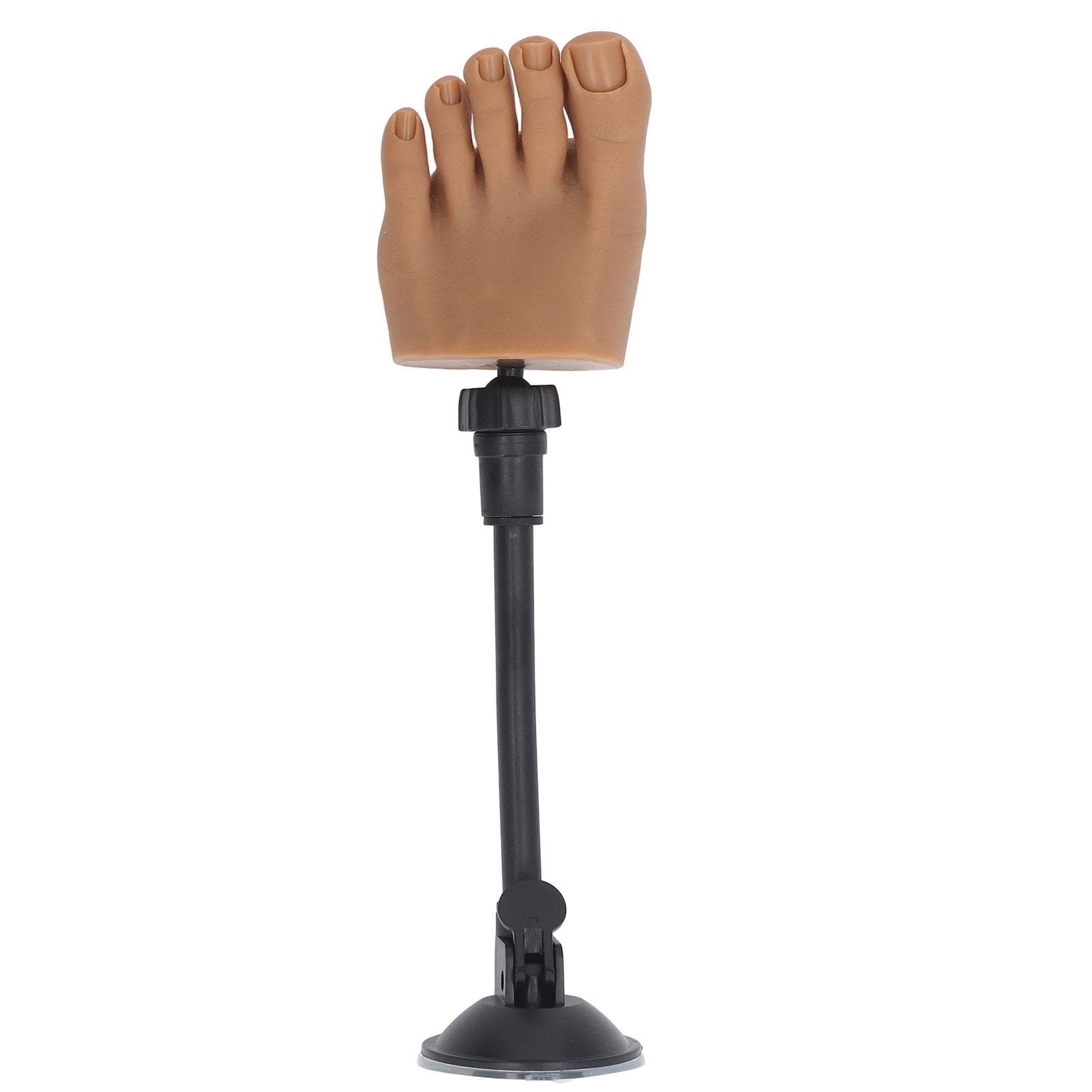 Silicone Nail Art Practice Foot Model Nail Tip Training Foot Model Silicone Half Foot Model With left foot