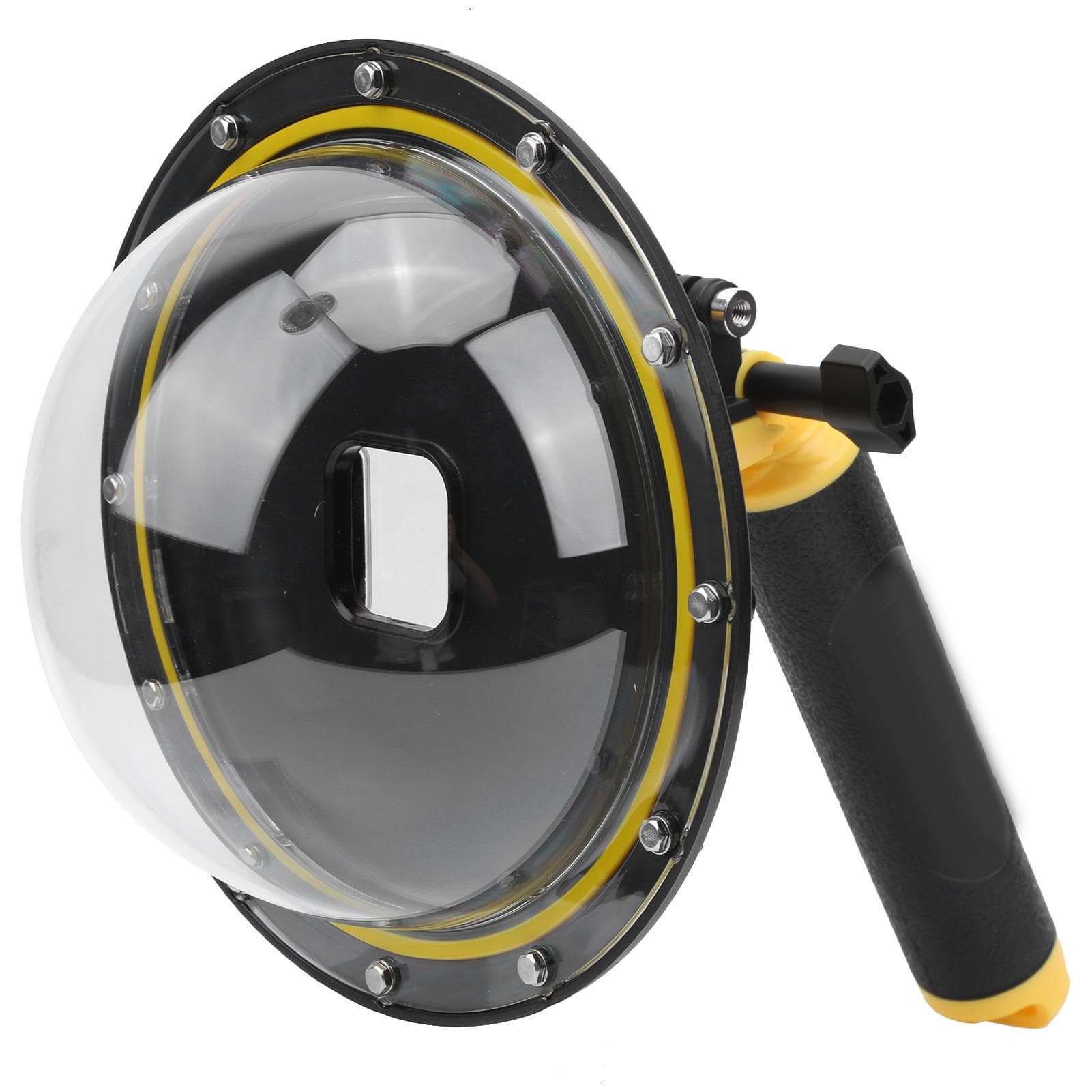 TELESIN Fisheye Sphere Diving Face Shield Waterproof Case for Gopro hero9 Action Camera