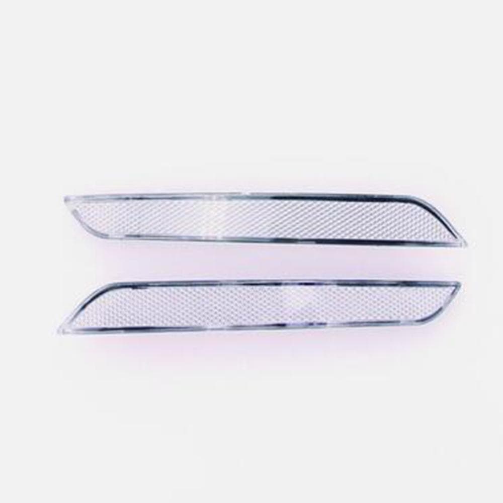 1 Pair 63147187087 63147187088 Front Bumper Reflector Lamp For BMW