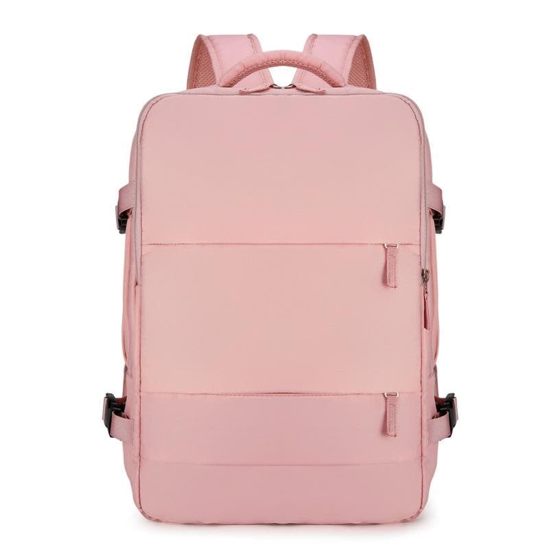 Travel Backpack Carry On Flight Approved Camping Hiking Backpack Business Laptop Backpack for Men pink
