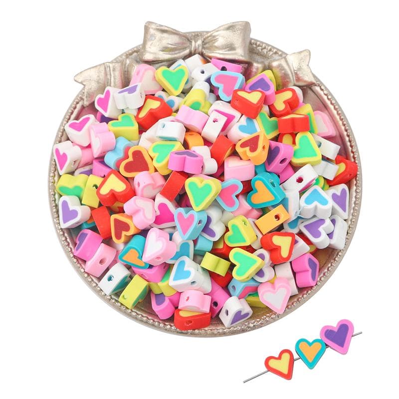 30Pcs Soft Clay Halloween Flower Beads For DIY Necklace Bracelet Earrings Jewelry Making Craft Accessories