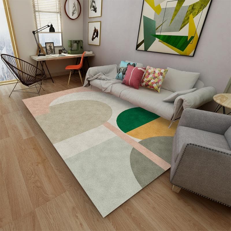 Fish Pattern Living Room Carpet Light Luxury Home Hotel Floor Mat Non Slip Coffee Table Area Rugs Bedroom Entrance Doormats 40x60cm