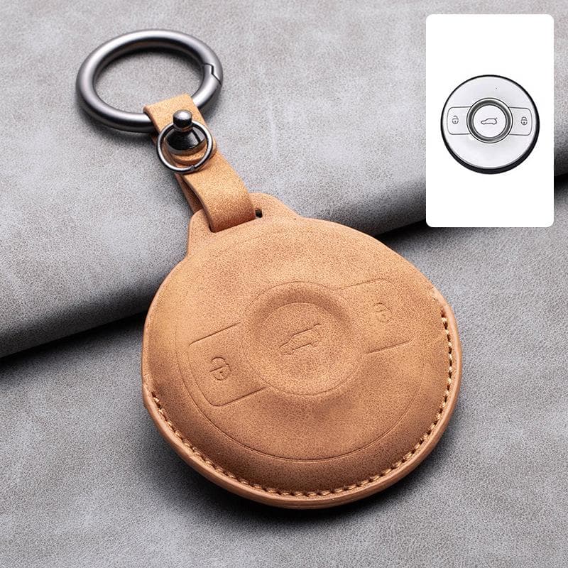 Car Key Cover Case Shell Holder Protection Fob For Mercedes Benz SMART Fortwo 1 BRABUS 1 Benz SMART 2025 2025 Keychain Accessory