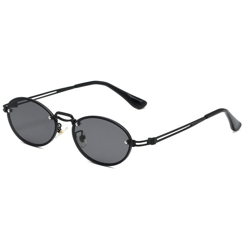 Fashion Sunglasses for Women Men Vintage Small Frame Oval Sun Glasses Y2k Punk Shades Designer Eyewear Other